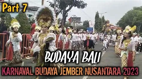 KARNAVAL BUDAYA JEMBER NUSANTARA 2023 !!! BUDAYA BALI - YouTube