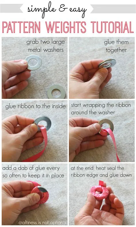 simple & easy pattern weights