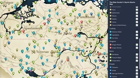 Skyrim Full Map High Resolution