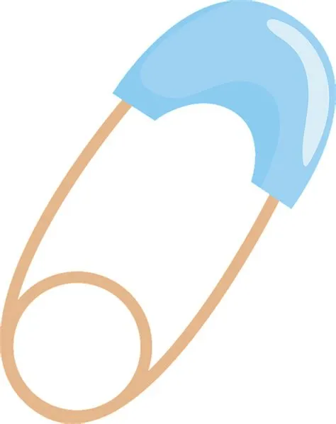 Safety pin - Free vector clipart images on creazilla.com