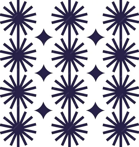 Premium Vector | Star and Sun Pattern Vector
