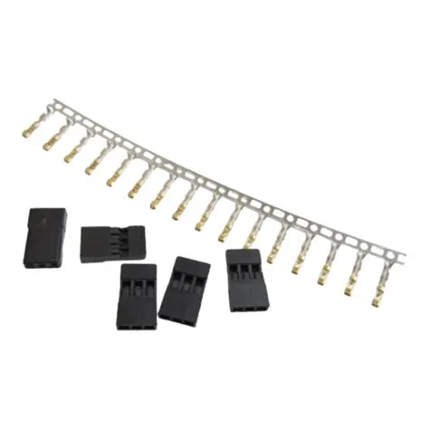 TQ Wire JR Connector Pin Set (5) - RC MAKER