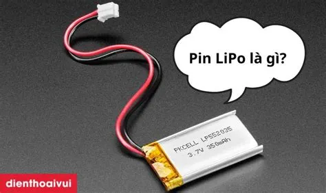 LiPo là gì? So sánh giữa pin LiPo và pin LiOn