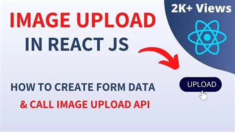 Image Upload In React JS ⬆️ [ How to Upload File in React JS using ...