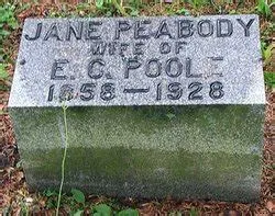 Jane Peabody Poole (1858-1928) - Find a Grave Memorial