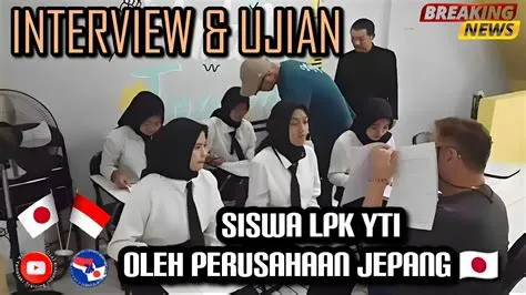 INTERVIEW & UJIAN | Siswa LPK YTI | Oleh Perusahaan Jepang 🇯🇵 | Part 2 ...