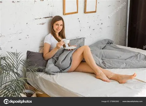 Woman Sitting On Blanket