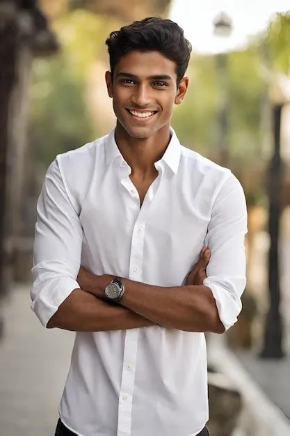 Premium Photo | Portrait of Indian male model 50