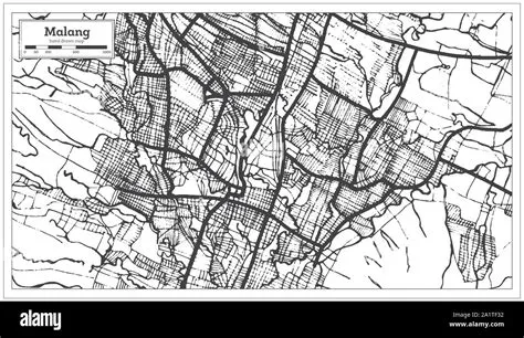 Malang indonesia city map hi-res stock photography and images - Alamy