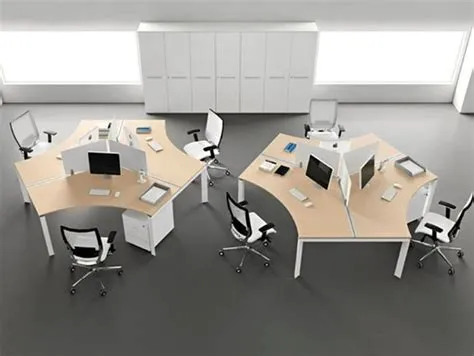 Multi Person Desks Office Workstations Furniture Office Furnitur ...