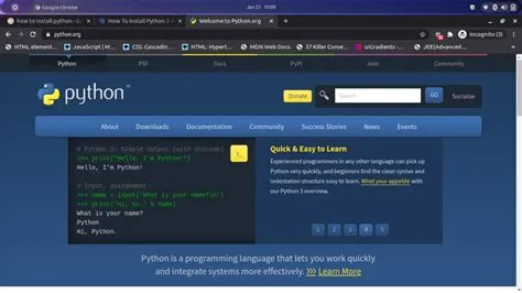Set up Python Environment – CopyAssignment