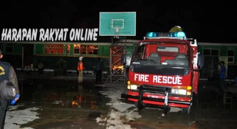 BPBD Bantah Mobil Damkar Lambat Tangani Kebakaran di SMPN 7 Banjar