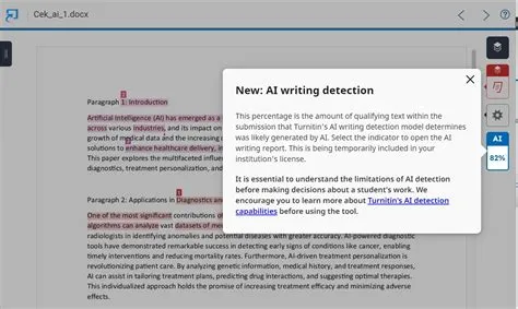 Simulasi Cek AI dengan Turnitin: Cara Baru Mendeteksi Konten AI ...