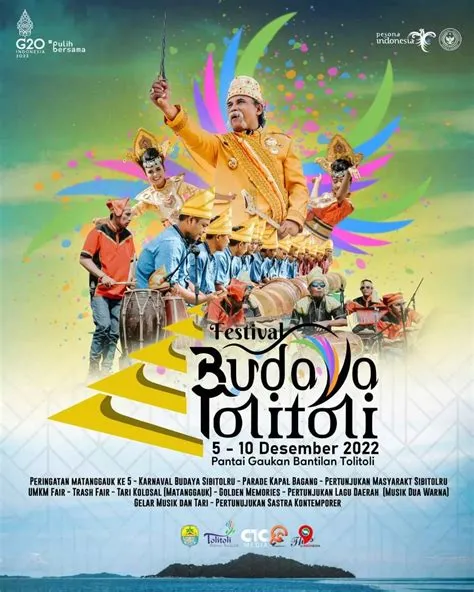 Festival Budaya Tolitoli - Bandara Sultan Bantilan Tolitoli