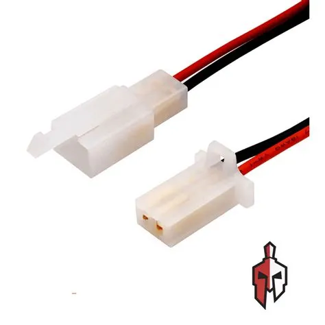2 Pin Connector Pair 2.8mm Pitch | Alphatronic
