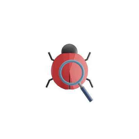 3D Isolated Computer Bug Icon 11125390 PNG