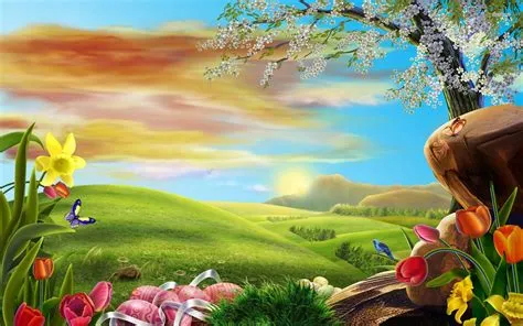 Free Easter and Spring Wallpaper - WallpaperSafari