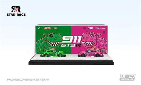 (Pre-Order) Star Race AO Racing Porsche 911 GT3, Rexy and Roxy in ...