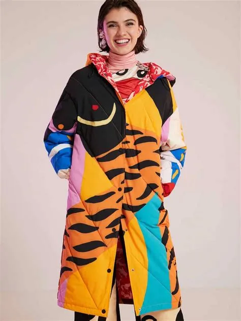 by Elise Ernst on schone kleedjes | Desigual, Coat, Cool street fashion