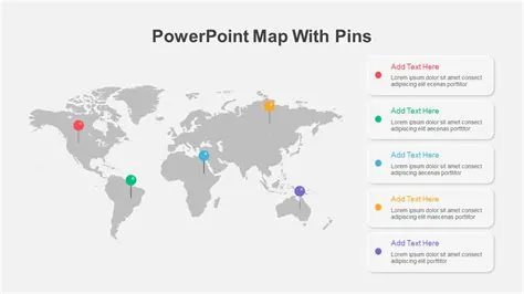 PowerPoint Map with Pins