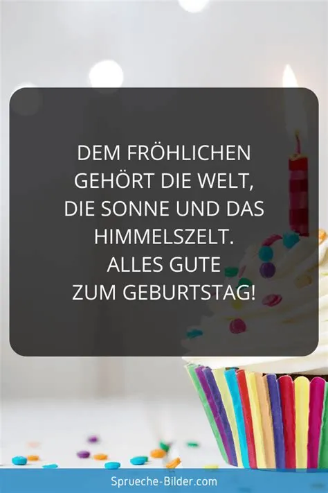 Geburtstagssprüche – Sprueche-Bilder.com