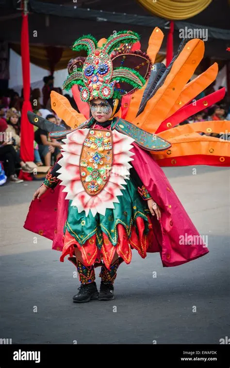 Jember Fashion Carnival in Jember, Indonesia Stock Photo - Alamy
