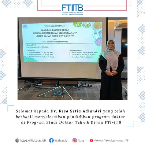 Selamat atas sidang pendidikan Program Doktor FTI-ITB – FAKULTAS ...