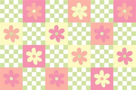 Pink And Green Check Wallpaper at Naomi Hagans blog