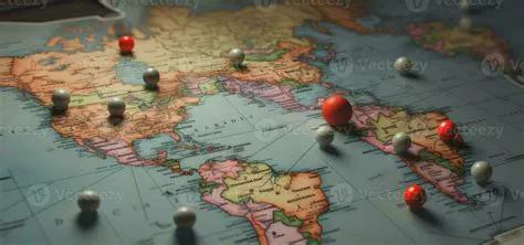 World Map Pin Stock Photos, Images and Backgrounds for Free Download