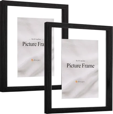 Amazon.com - eletecpro 8x10 Floating Frame Set of 2, Double Reinforced ...