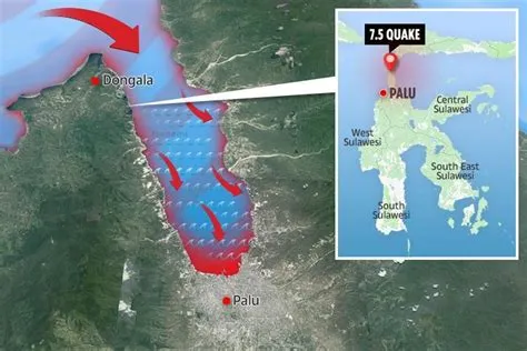 How deadly force of Palu tsunami was 'magnified by funnel-shaped bay ...