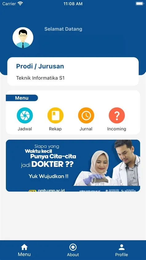 Presensi Mobile QrCode UMP para iPhone - Descargar