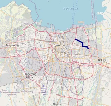 Sunter - Pulo Gebang Toll Road - Wegenwiki