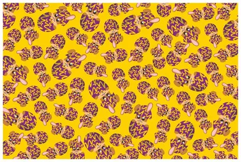 Easter Bunny Pattern Background 34081684 PNG