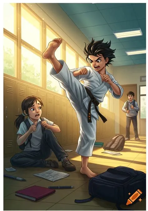 School+boy+wrestling+pin created on Craiyon