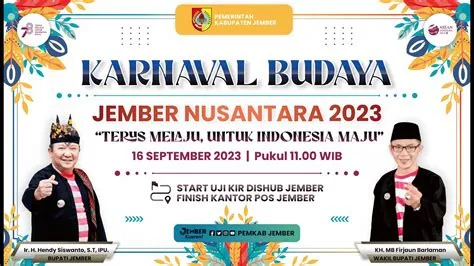 Karnaval Budaya Jember Nusantara - YouTube