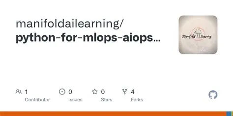 GitHub - manifoldailearning/python-for-mlops-aiops-devops