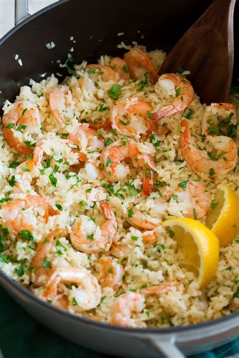 Shrimp and Rice Recipe {One Pot} - Cooking Classy