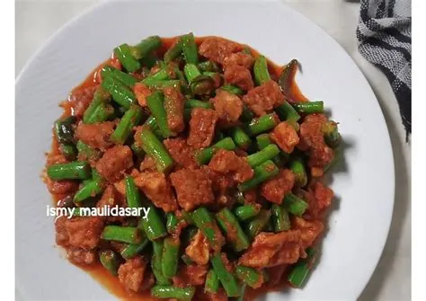 Resep Sambel Goreng Buncis Tahu Tempe oleh Ismy Maulidasary - Cookpad