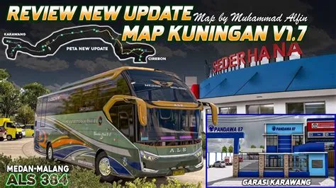 JELAJAH NEW UPDATE MAP KUNINGAN V1.7 ‼️ Review Singkat dari Cirebon ke ...
