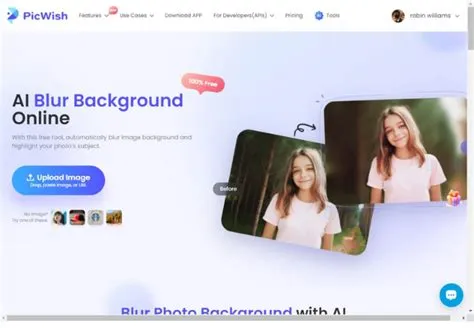 PicWish Introduces Groundbreaking AI Blur Background Feature with Ease