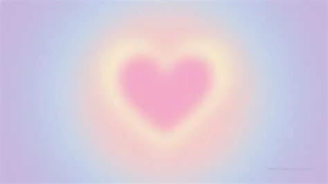 Cute Pink Heart Desktop Wallpaper
