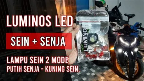 REVIEW LAMPU SEIN LED 2 MODE LUMINOS - AEROX 155 CONNECTED - YouTube