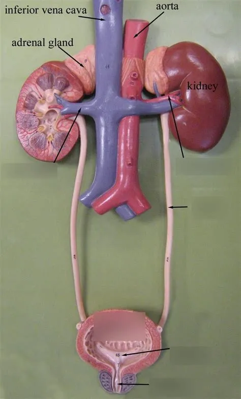 Kidney/Ureter/Bladder model Diagram | Quizlet