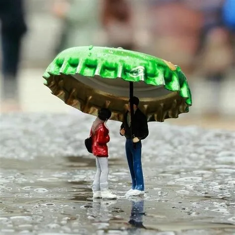 by orsonew on objects | Miniature photography, People art, Street art