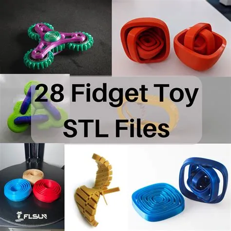 25+ Fidget Toy STL Files | 3D Printing Files | 28 3D Models | 3D ...