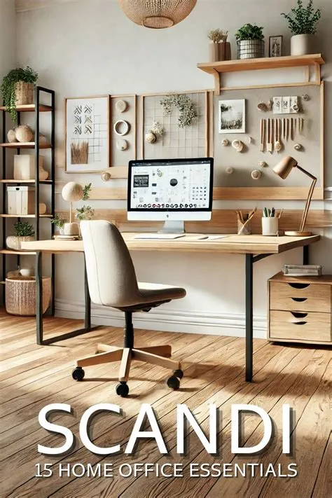 Scandi Home Office Essentials: Create a Minimalist & Functional ...