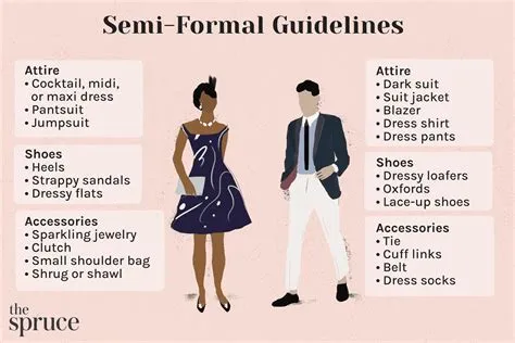 What to Wear to a Semiformal Event | Semi formal dress code, Formal ...