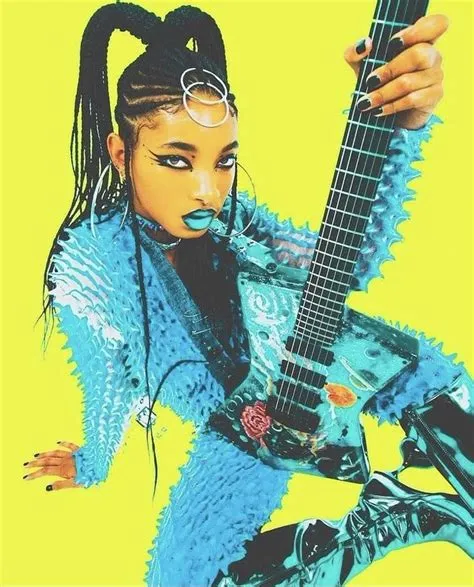 Willow smith | Punk poses, Punk photoshoot, Rock photoshoot