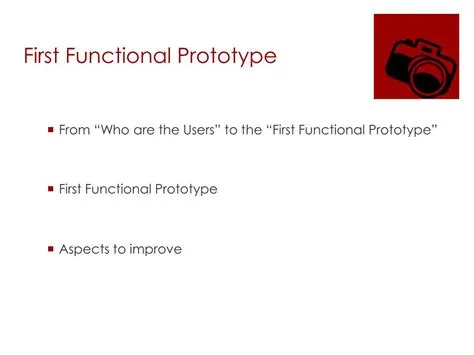 PPT - First Functional Prototype PowerPoint Presentation, free download ...